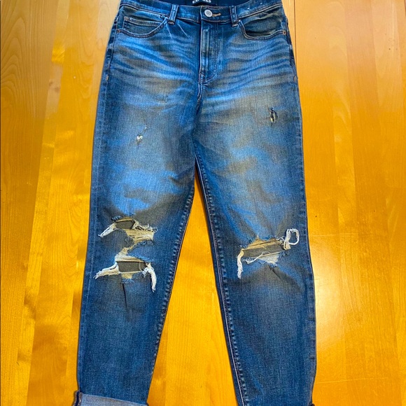 Express Denim - Express Original Girlfriend High Rise Jeans